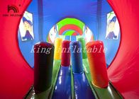 Terrain de jeu coloré d'amusement d'enfants de tunnel de train de Multiplay d'explosion de bâche