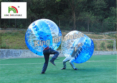 boule transparente de bulle de boule de butoir gonflable de PVC de 1.0mm pour des parties de football