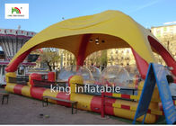 Piscines d'eau gonflables d'été de sports en plein air dans la forme de rectangle avec la tente