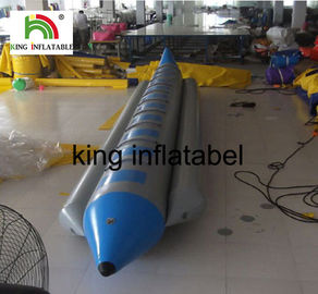 Bateau de pêche gonflable de mouche de jeux passionnants de l'eau/bateau de banane gonflable pour 10 personnes