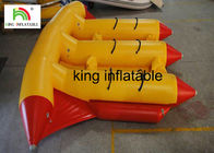 Bateau de banane gonflable gonflable de bateau de pêche de mouche de l'eau d'amusement pour les jeux surfants