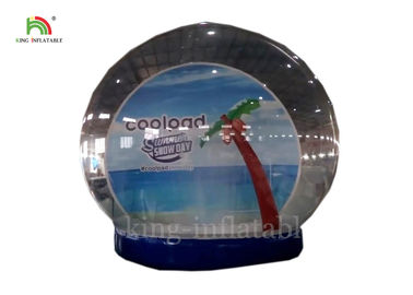 boules de neige de la publicité de taille humaine de 4 m/globe gonflables neige d'explosion