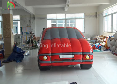 Voiture modèle de la publicité de bande dessinée gonflable polychrome de produits pour l'affichage