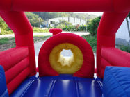 Bâche commerciale de PVC de Mini Bounce Houses With Slide de château gonflable d'enfants