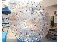La boule gonflable colorée de PVC Zorb/boule de roulement gonflable pour des enfants ont l'amusement