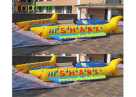 les bateaux de pêche de mouche de bâche de PVC de 0.9mm/bateau de banane gonflables pour 6 personnes arrosent des jeux