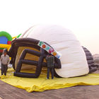 Tente gonflable adaptée aux besoins du client de tunnel de dôme/tente projective gonflable extérieure d'événements