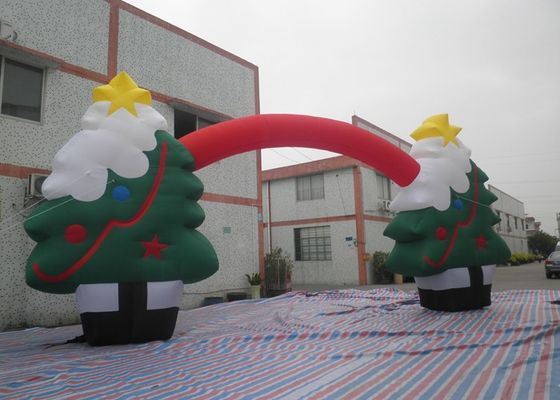Flocon de neige gonflable d'événement de voûtes de décoration d'arbre de Noël de partie