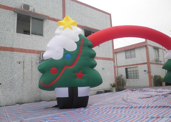 Flocon de neige gonflable d'événement de voûtes de décoration d'arbre de Noël de partie