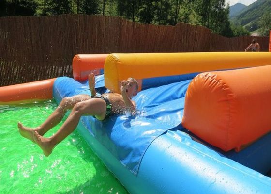 piscine de 0.55mm Plato Inflatable Water Slide With