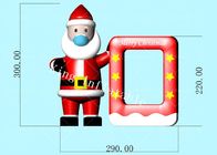 2.9m L Santa Claus Christmas Photographic Apparatus gonflable