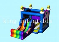 OEM Unicorn Rainbow Inflatable Bouncer Castle de bâche de PVC