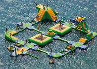 Jeux de flottement de l'eau de nouveau de conception de plage lac gonflable géant water Parks