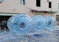 Boule de commande gonflable de l'eau de cylindre de PVC de 0,8 millimètres, rouleau de marche de l'eau