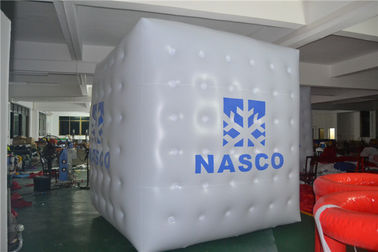 produits de la publicité de cube en PVC de 0.2mm/tente gonflables d'explosion avec l'impression de logo