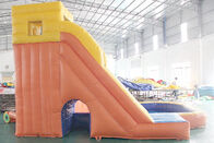 Piscine des enfants 0.90mm Plato Inflatable Water Slide With