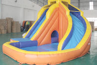 Piscine des enfants 0.90mm Plato Inflatable Water Slide With
