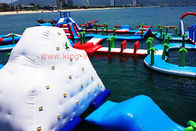 Parcours du combattant de flottement adulte de l'eau d'explosion d'Aqua Fun Inflatable Water Parks de jeu