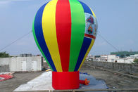 Ballons de publicité gonflables géants d'arc-en-ciel fait sur commande pour des événements de promotion