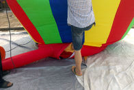 Ballons de publicité gonflables géants d'arc-en-ciel fait sur commande pour des événements de promotion