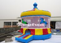 Le château de carrousel gonflable commercial/Chambre sautants de cirque, revendent