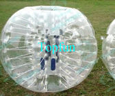 Ballon de football de bulle sur la boule gonflable de pare-chocs de Zorbing de corps de Grassplot