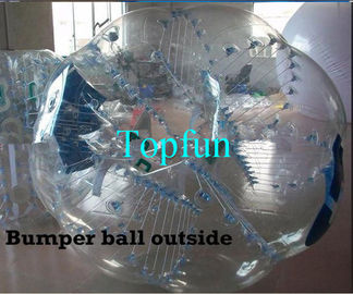 Boule de butoir de pare-chocs de PVC Zorb de la boule 1.00mm de corps gonflable de sports en plein air