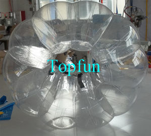 La boule de butoir gonflable de jouet fait sur commande avec des pétales de diamètre de PVC/TPU 1.2m de 1.0mm forment