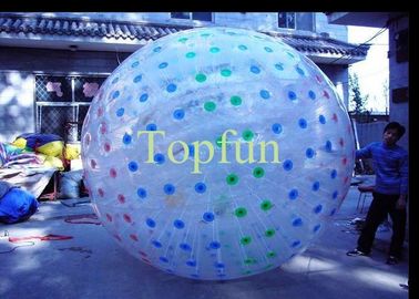 Colorez la boule gonflable de Zorb de clip D, boule de Zorb de bulle d'amusement de parc