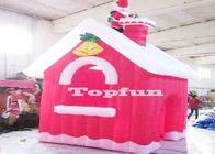 Mini Chambres rouges gonflables de Joyeux Noël pour la décoration de Noël du père noël