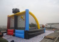 Terrain de football gonflable adapté aux besoins du client par PVC, jeux drôles de tir de basket-ball