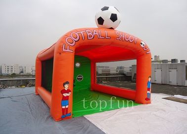 Basket-ball gonflable adapté aux besoins du client de bâche de PVC de terrain de football pour l'amusement