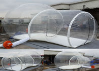 Grande tente claire gonflable de bulle de PVC de 4M imperméable pour camper