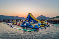 Jeux de parc aquatique de mer d'Infaltable de divertissement flottant le parcours du combattant
