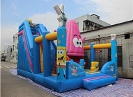 Spongebob et parc d'attractions d'explosion de Patrick Star Inflatable Fun City