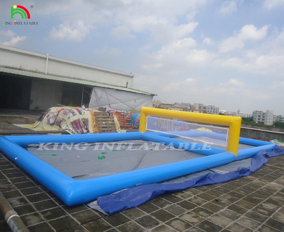Adultes Enfants Volley-ball gonflable Filé Jeux de sport gonflable Volley-ball gonflable piscine avec filet