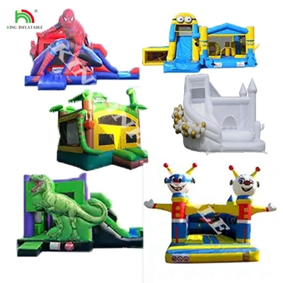Moonwalk gonflable Sauteur d'eau Bouncer Moonwalk Bouncy Castle Sautant Commercial Rainbow Bounce Maison de fête Location