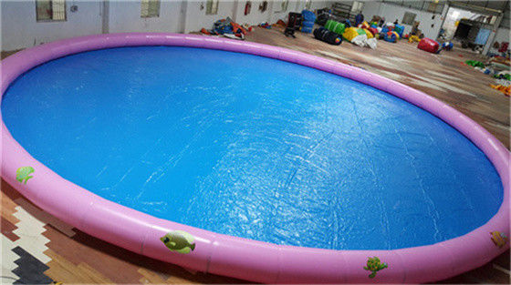 piscine gonflable de grande 0.9mm bâche ronde de PVC de 16mD pour le jeu de l'enfant extérieur ou d'intérieur